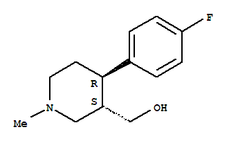 (3S,4R)-4-(4-Fluorophenyl)-3-hydroxymethyl-1-methylpiperidine