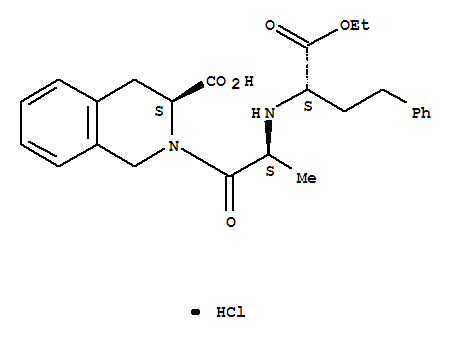 Quinapril hydrochloride