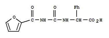 alpha-[[[(2-Furanylcarbonyl)amino]carbonyl]amino]benzeneacetic acid